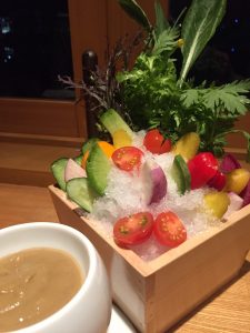 季節の野菜のバーニャカウダ