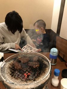 焼肉。