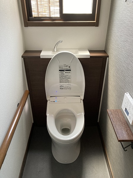 倉敷市｜収納付トイレでスッキリ空間に♪