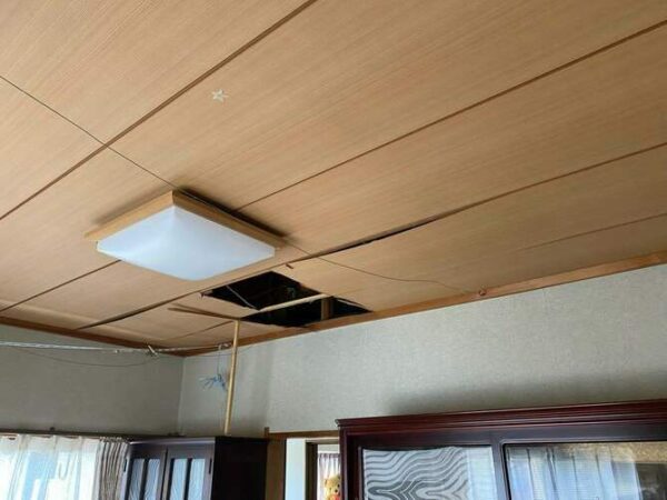 和室天井の部分貼替も可能です！