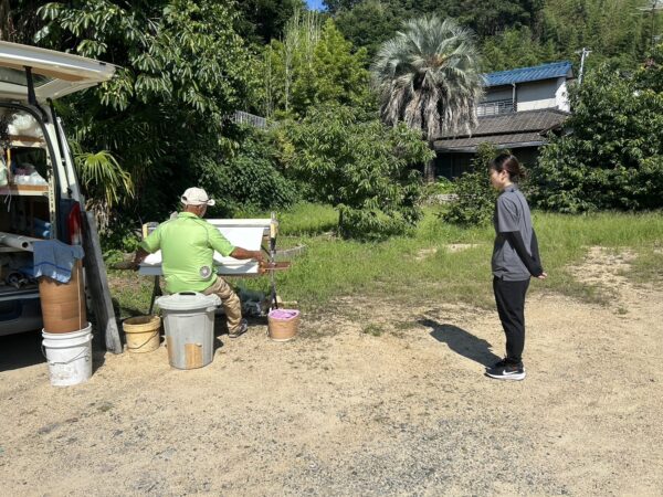 今年入社の町野さん、日々奮闘中です(๑•̀ㅂ•́)و✧