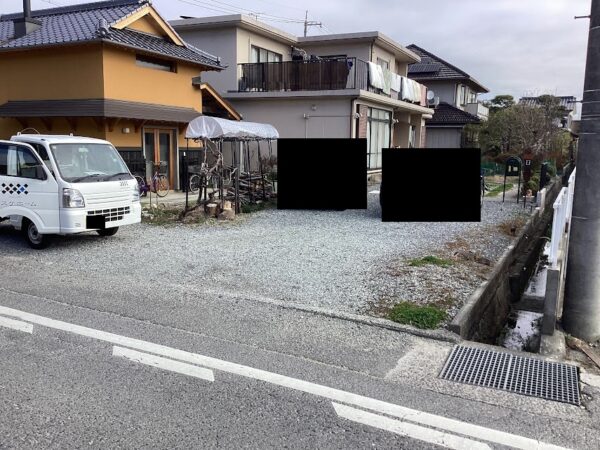 岡山市で駐車場アスファルト工事をさせていただきました！！